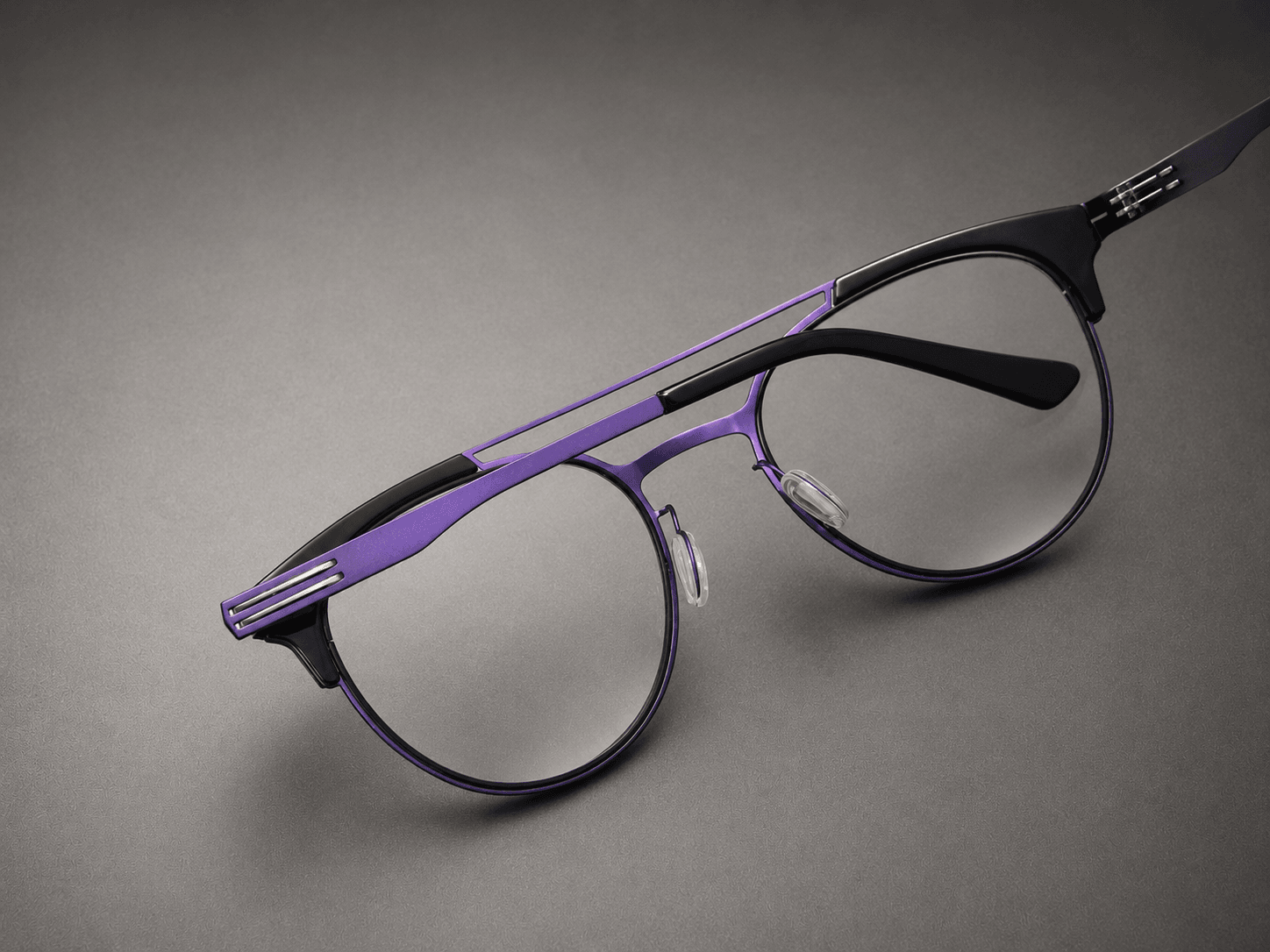 Three-quarter view of the Contour optical frame