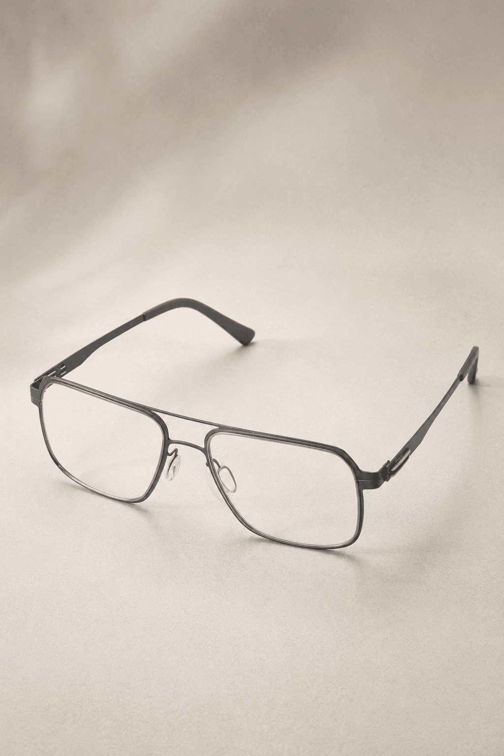 Vector rectangular metal optical frame